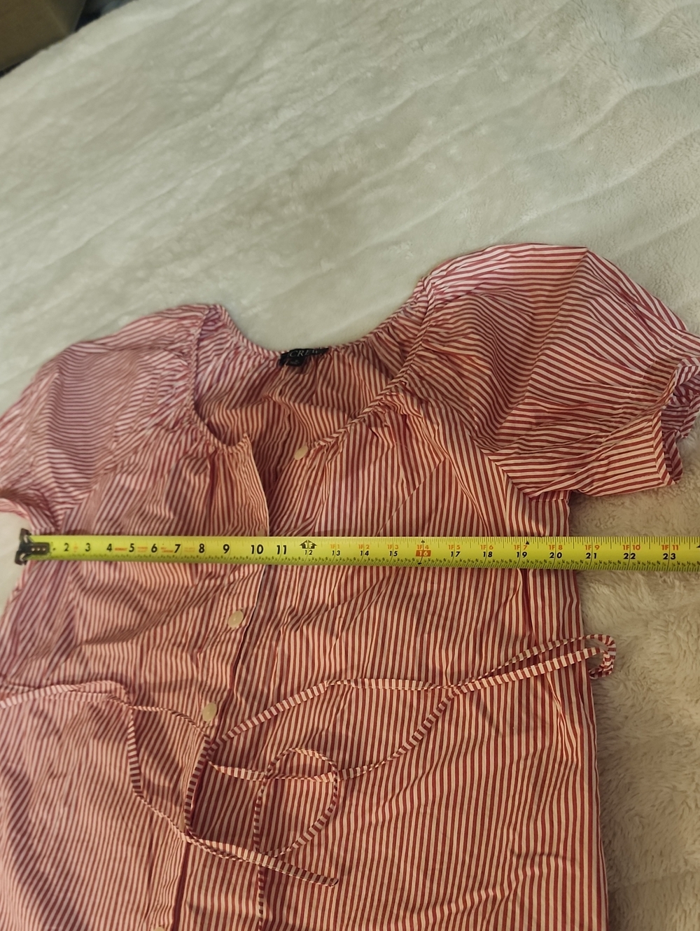 J. Crew Pink and White Striped Maxi Dress - Picture 10 of 14